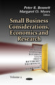 Book cover of: Small Business Considerations, Economics & Research. By: Peter R. Bennett