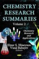 Book cover of: Chemistry Research Summaries