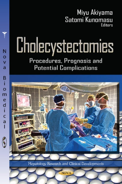 Book cover of: Cholecystectomies. By: Miyu Akiyama