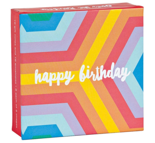 Book cover of: Over the Rainbow Mini FlipTop Notecard Box