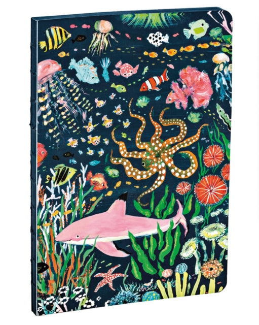 Book cover of: Pink Shark A5 Notebook. By: Allyn Howard