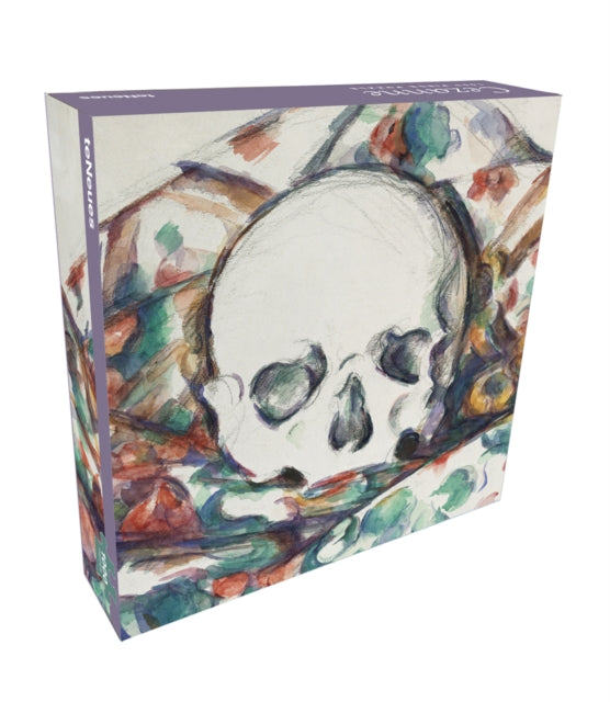 Book cover of: Paul Cezanne, Skull on a Curtain 1000-Piece Puzzle. By: Paul Cezanne