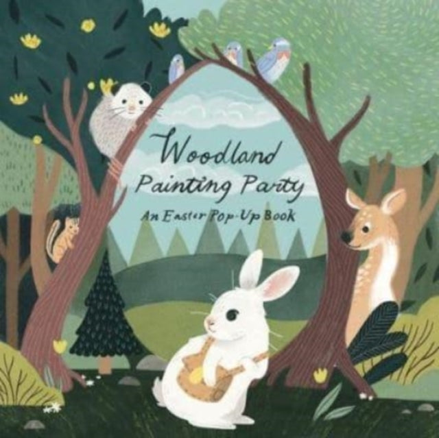 Book cover of: WOODLAND PAINTING PARTY. By: Yevgeniya Yeretskaya
