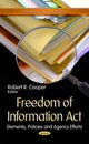 Book cover of: Freedom of Information Act. By: Robert R. Cooper
