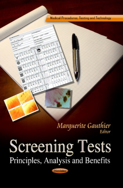 Book cover of: Screening Tests