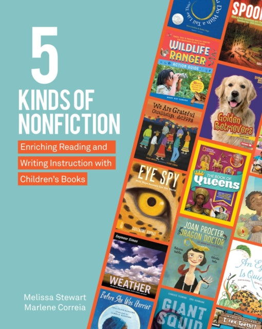 Book cover of: 5 Kinds of Nonfiction. By: Melissa Stewart