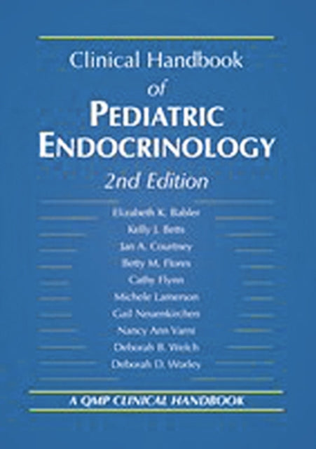 Book cover of: Clinical Handbook of Pediatric Endocrinology. By: Jan Courtney