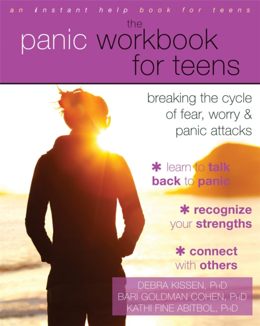 Book cover of: Panic Workbook for Teens. By: Debra Kissen