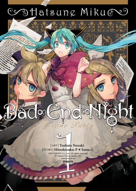 Book cover of: Hatsune Miku: Bad End Night Vol. 1. By: HitoshizukuP