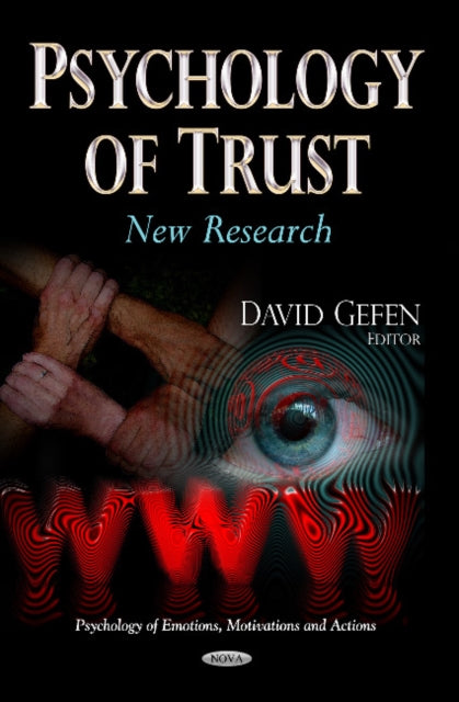 Book cover of: Psychology of Trust. By: David Gefen