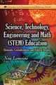 Book cover of: Science, Technology, Engineering & Math (STEM) Education. By: Noa Lemoine
