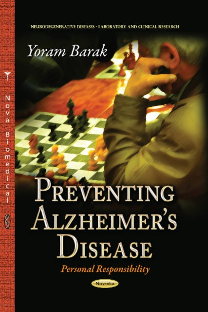 Book cover of: Preventing Alzheimer's Disease. By: Yoram Barak