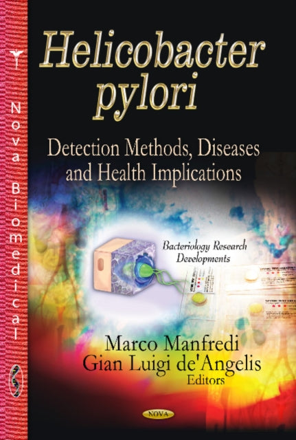 Book cover of: Helicobacter pylori. By: Marco Manfredi