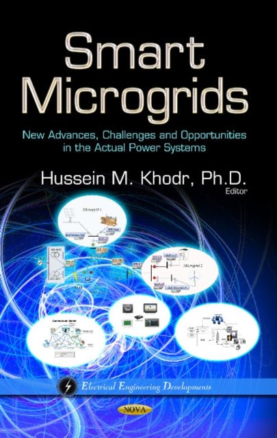 Book cover of: Smart Microgrids. By: Hussein M. Khodr