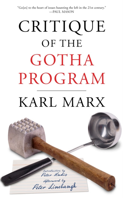 Book cover of: Critique of the Gotha Program. By: Karl Marx