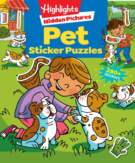 Book cover of: Pet Puzzles. By: Highlights