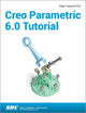 Book cover of: Creo Parametric 6.0 Tutorial. By: Roger Toogood