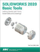 Book cover of: SOLIDWORKS 2020 Basic Tools. By: Paul Tran