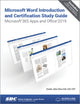 Book cover of: Microsoft Word Introduction and Certification Study Guide. By: Daniel John Stine