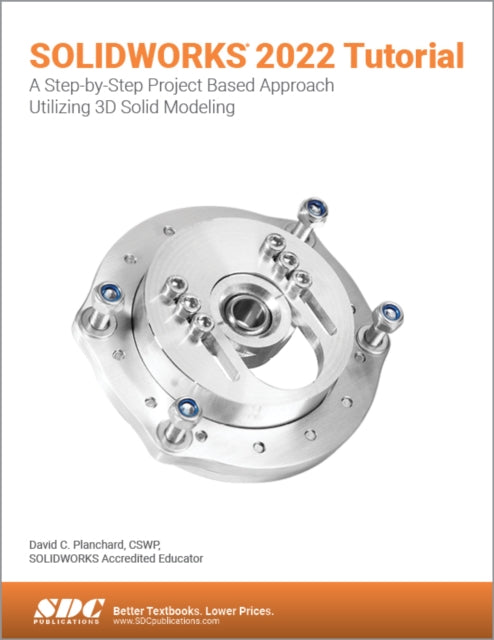 Book cover of: SOLIDWORKS 2022 Tutorial