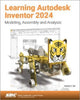 Book cover of: Learning Autodesk Inventor 2024. By: Randy Shih