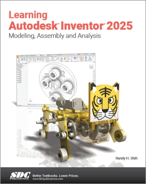 Book cover of: Learning Autodesk Inventor 2025. By: Randy Shih