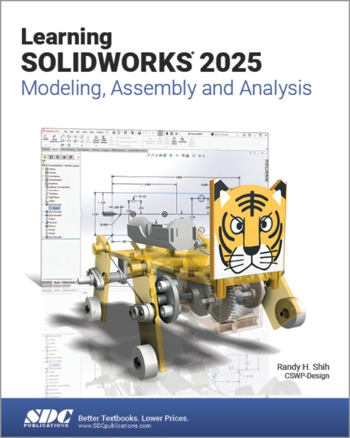 Book cover of: Learning SOLIDWORKS 2025. By: Randy Shih