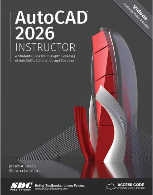 Book cover of: AutoCAD 2026 Instructor
