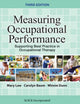 Book cover of: Measuring Occupational Performance. By: Mary Law