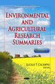 Book cover of: Environmental & Agricultural Research Summaries