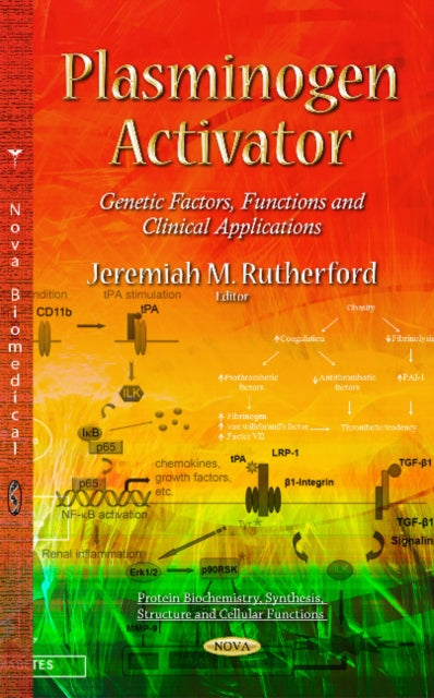 Book cover of: Plasminogen Activator. By: Jeremiah M. Rutherford