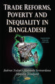 Book cover of: Trade Reforms, Poverty and Inequality in Bangladesh. By: Bodrun Nahar