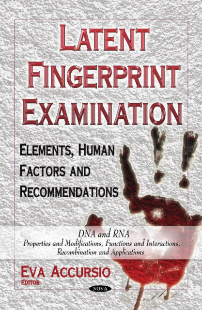 Book cover of: Latent Fingerprint Examination