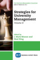 Book cover of: Strategies for University Management, Volume II. By: J. Mark Munoz
