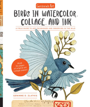 Geninne's Art: Birds in Watercolor, Collage, and Ink, A field guide to art techniques and observing in the wild