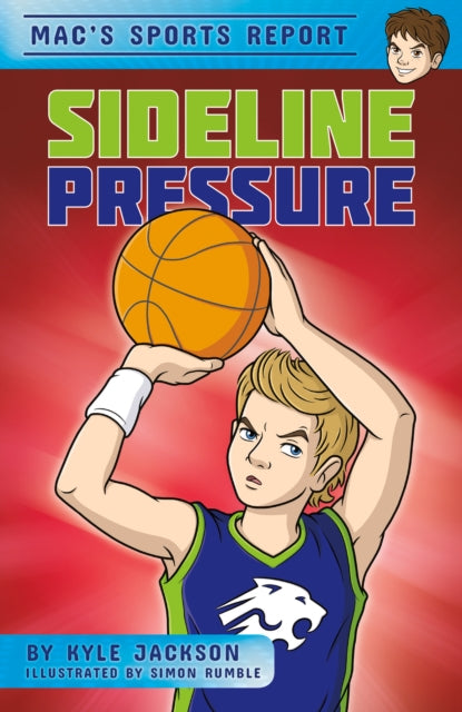 Book cover of: Sideline Pressure. By: Kyle Jackson