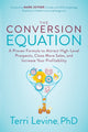 Book cover of: Conversion Equation. By: Terri Levine