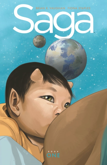 Book cover of: Saga Book One. By: Brian K. Vaughan