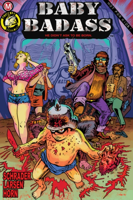 Book cover of: Baby Badass Vol. 1. By: David Schrader