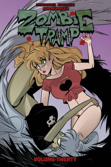 Book cover of: Zombie Tramp Volume 20: 69 Ways to Die. By: Vince Hernandez
