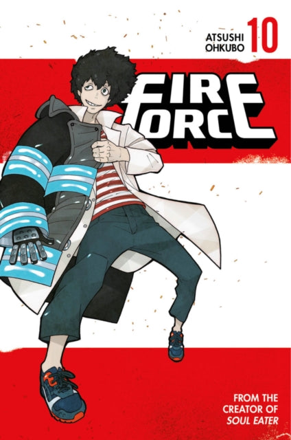 Book cover of: Fire Force 10. By: 大久保篤