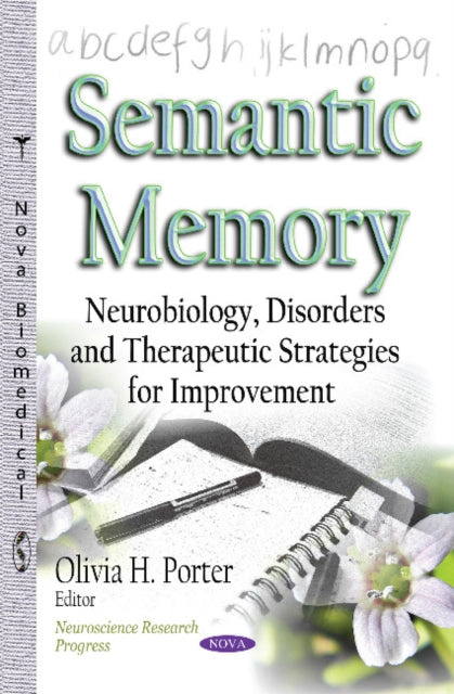 Book cover of: Semantic Memory. By: Olivia H. Porter