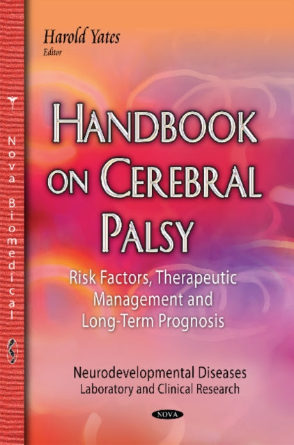 Book cover of: Handbook on Cerebral Palsy. By: Harold Yates