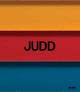Book cover of: Judd. By: Donald Judd