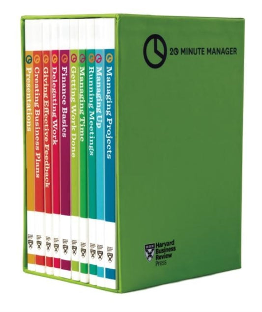 HBR 20-Minute Manager karbis komplekt (10 raamatut) (HBR 20-Minute Manager seeria)