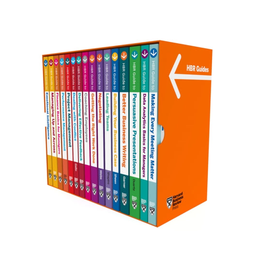 Book cover of: Harvard Business Review Guides Ultimate Boxed Set (16 Books). By: Harvard Business Review Staff