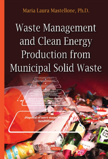Book cover of: Waste Management & Clean Energy. By: Maria Laura Mastellone