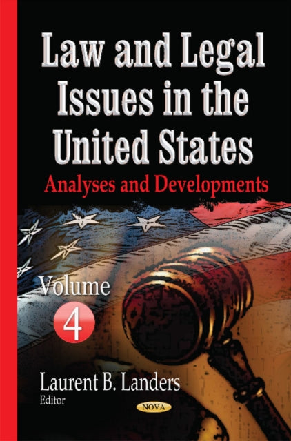 Book cover of: Law & Legal Issues in the United States. By: Laurent B. Landers