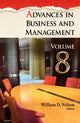 Book cover of: Advances in Business and Management. By: William D. Nelson
