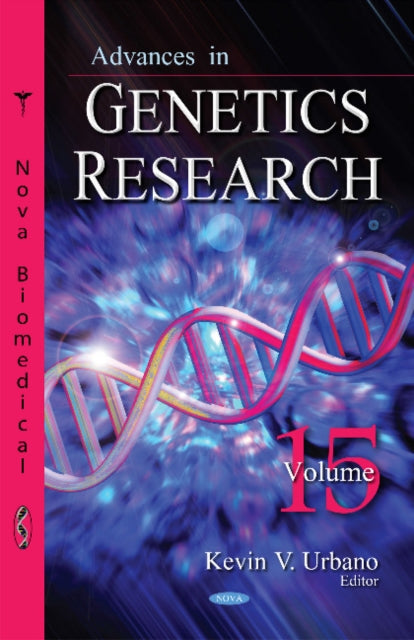 Book cover of: Advances in Genetics Research. By: Kevin V. Urbano